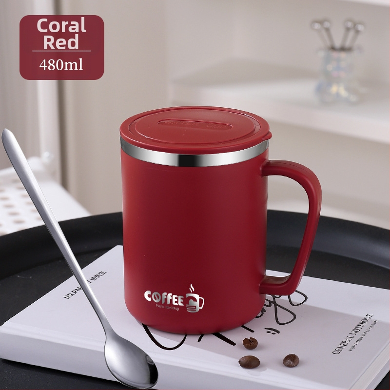 304 nerūdijančio plieno puodelis, dvigubo sluoksnio izoliuotas pieno puodelis, apsaugantis nuo kritimo, vandens puodelis su dangteliu, arbatos puodelis, biuro darbuotojo kavos puodelis