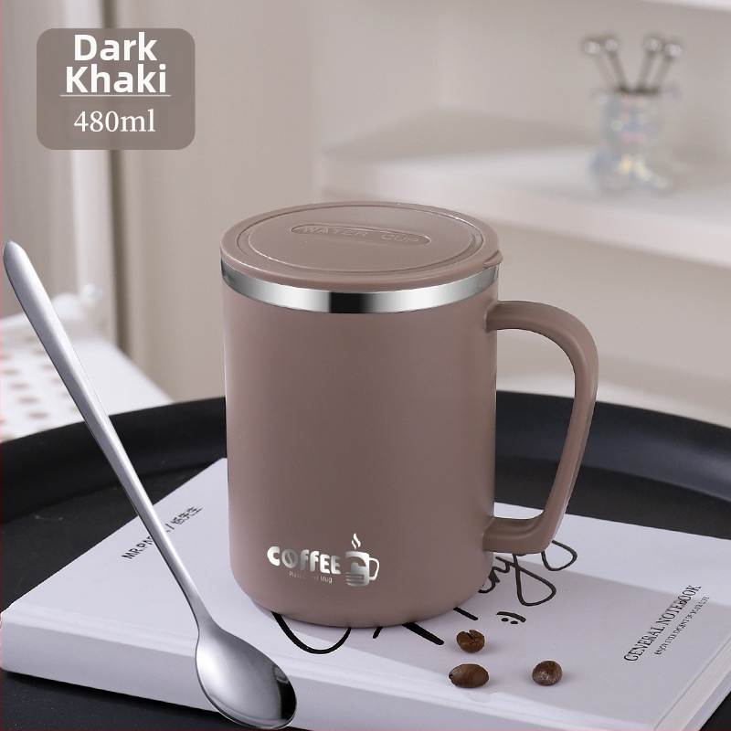 304 nerūdijančio plieno puodelis, dvigubo sluoksnio izoliuotas pieno puodelis, apsaugantis nuo kritimo, vandens puodelis su dangteliu, arbatos puodelis, biuro darbuotojo kavos puodelis