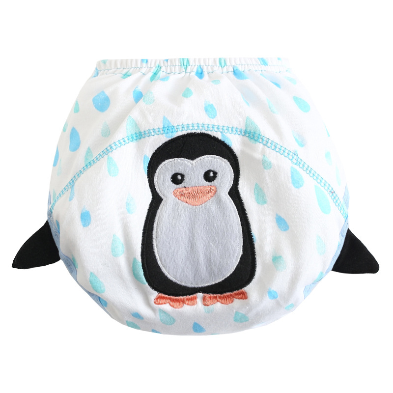 Suvarstomos kelnės, naujo stiliaus medžiaginės sauskelnės, trijų sluoksnių studijinės kelnės, treniravimo kelnės, sauskelnės