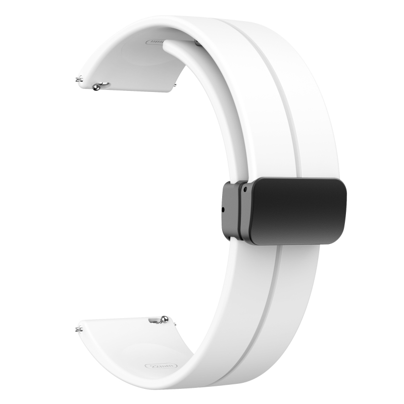 Potrivit pentru curea din silicon pliabilă cu cataramă magnetică de 20/22 mm pentru Samsung Watch 5/4/3, Huawei Gt3/2 Pro