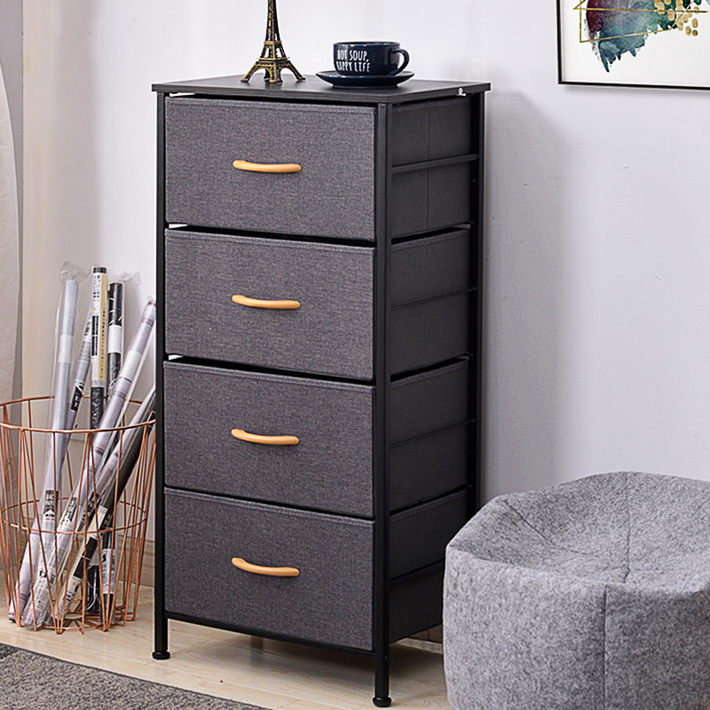 Tehase moodne lihtne sahtlitüüpi hoiukapp kanga kokkupanekuks majapidamises populaarne kapp rauast mänguasjariiul