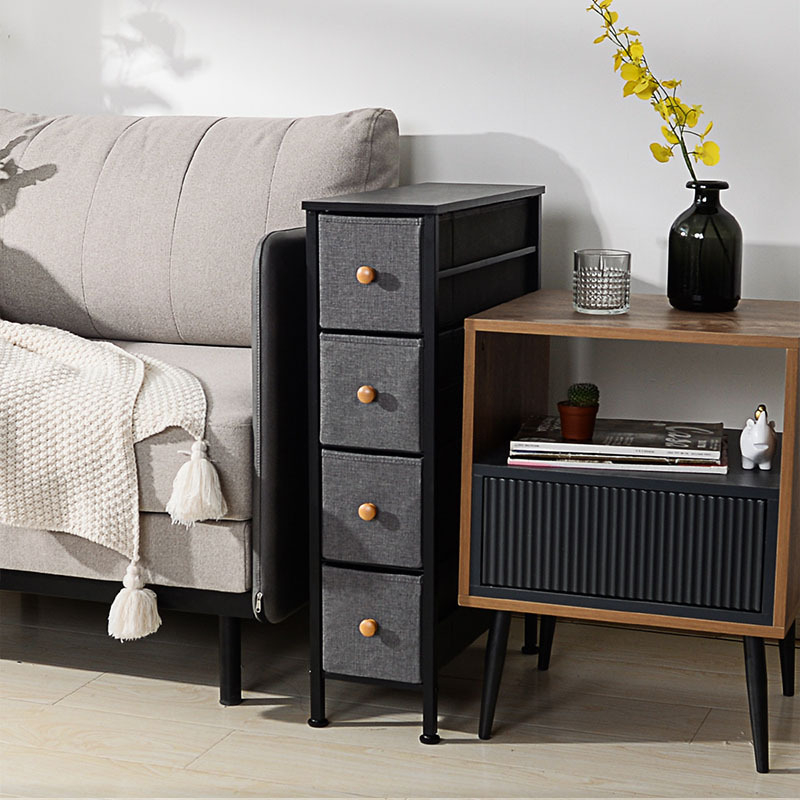 Tehase moodne lihtne sahtlitüüpi hoiukapp kanga kokkupanekuks majapidamises populaarne kapp rauast mänguasjariiul