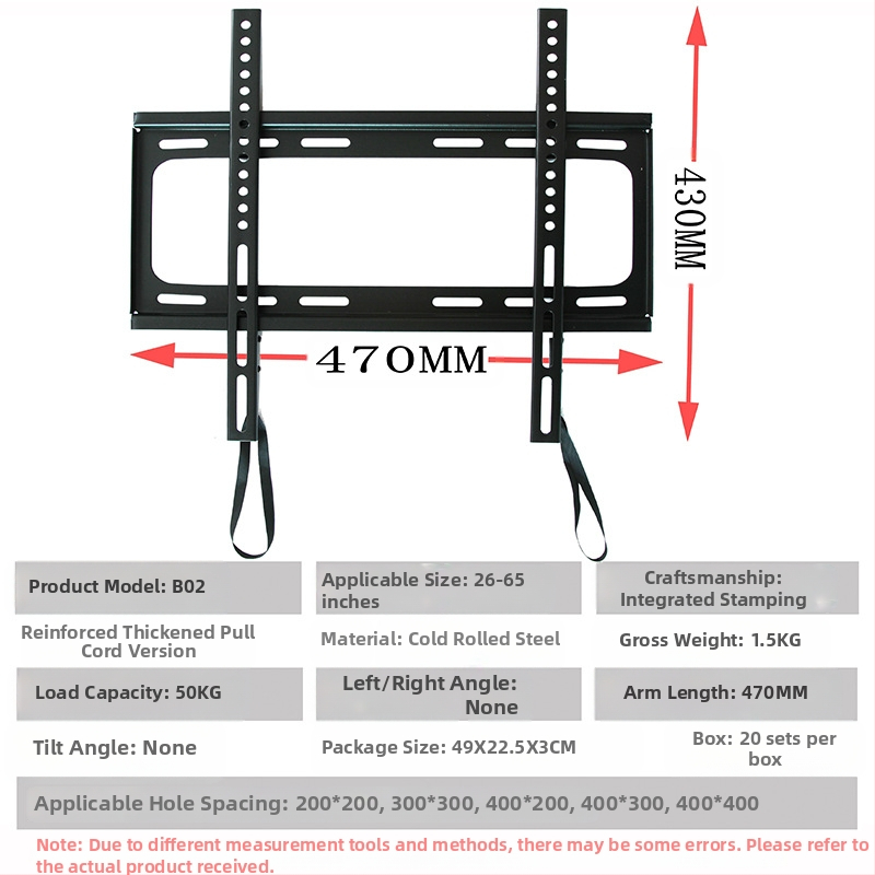 Suport TV Suport TV Suport TV Suport TV telescopic 14-120 inch Preț en-gros Suport de perete