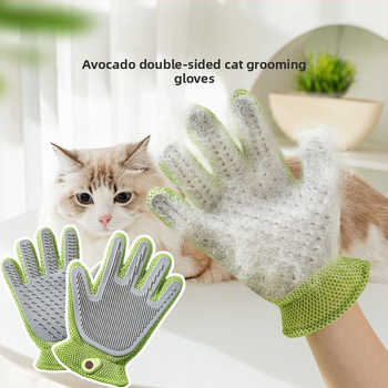 Lemmikloomade kahepoolne kassihoolduskinnas lahtise karva eemaldamiseks, spetsialiseerunud ragdoll-tõugu pikakarvalistele kassidele, kassihooldusvahend