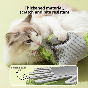 Lemmikloomade kahepoolne kassihoolduskinnas lahtise karva eemaldamiseks, spetsialiseerunud ragdoll-tõugu pikakarvalistele kassidele, kassihooldusvahend