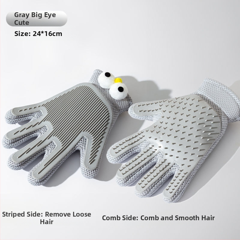 Lemmikloomade kahepoolne kassihoolduskinnas lahtise karva eemaldamiseks, spetsialiseerunud ragdoll-tõugu pikakarvalistele kassidele, kassihooldusvahend