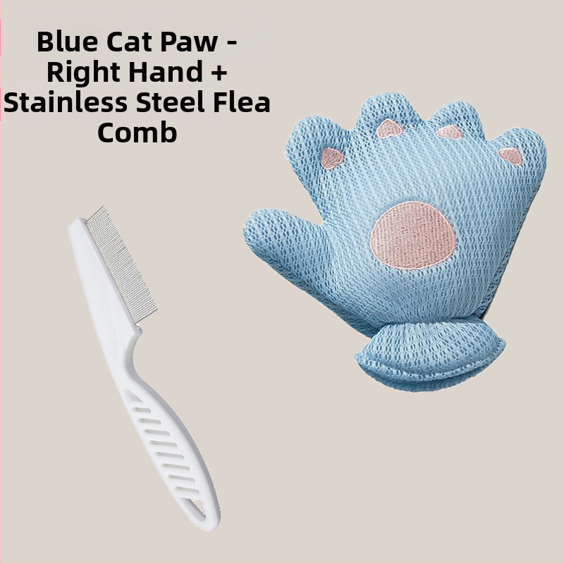 Lemmikloomade kahepoolne kassihoolduskinnas lahtise karva eemaldamiseks, spetsialiseerunud ragdoll-tõugu pikakarvalistele kassidele, kassihooldusvahend