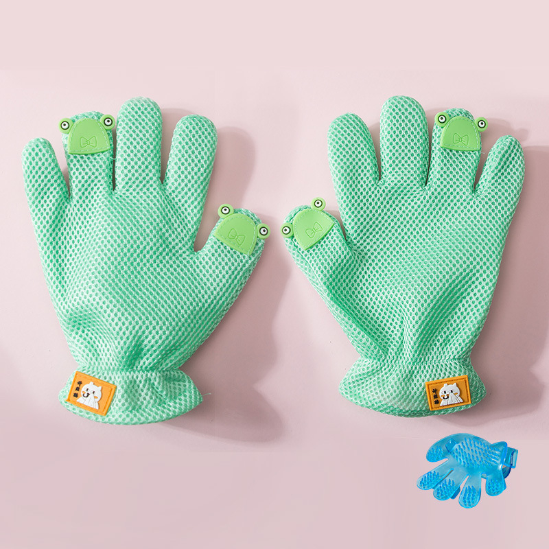 Lemmikloomade kahepoolne kassihoolduskinnas lahtise karva eemaldamiseks, spetsialiseerunud ragdoll-tõugu pikakarvalistele kassidele, kassihooldusvahend