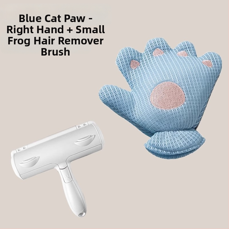 Lemmikloomade kahepoolne kassihoolduskinnas lahtise karva eemaldamiseks, spetsialiseerunud ragdoll-tõugu pikakarvalistele kassidele, kassihooldusvahend