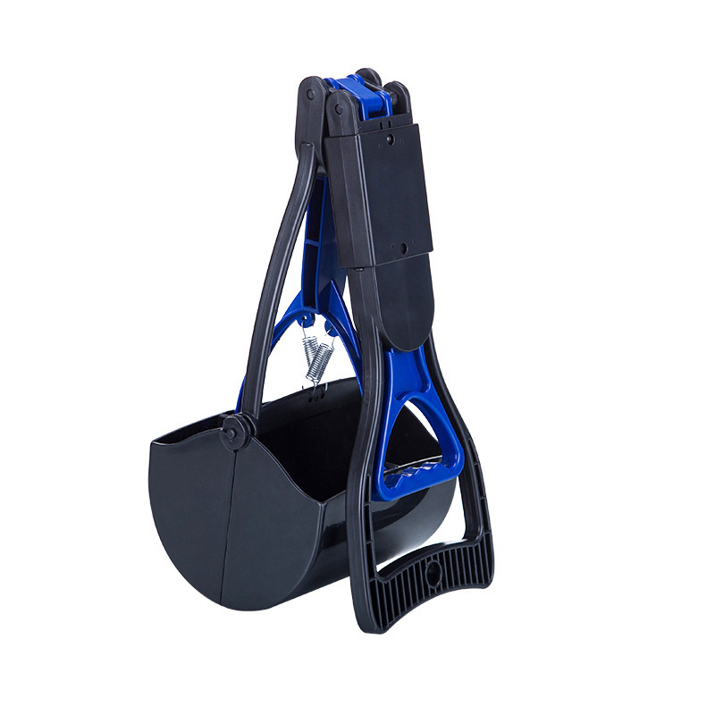 Комплект торби за боклук за домашни любимци на едро за съхранение на кучета, средни и големи кучета с дълга дръжка, щипка за столче