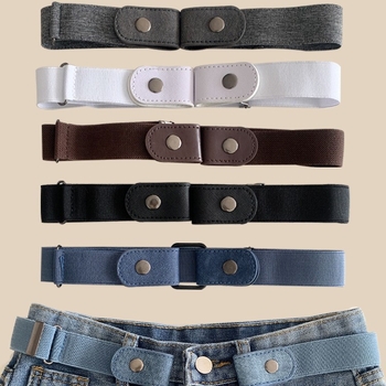 Aukščiausios klasės tingių džinsų diržas moterims, juosmens įtempimo įrankis, juosmens įtempimas, vientisas paprastas elastingas elastinis diržas
