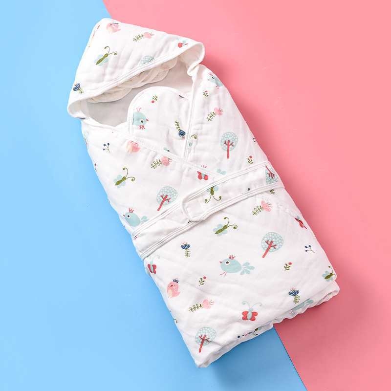 Naujagimio antklodė, gimdymo kambario rankšluostis, naujagimio antklodė, pavasarinė ir rudens marlė, vasara, plona