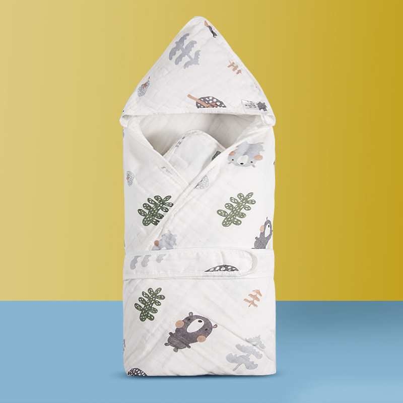 Naujagimio antklodė, gimdymo kambario rankšluostis, naujagimio antklodė, pavasarinė ir rudens marlė, vasara, plona