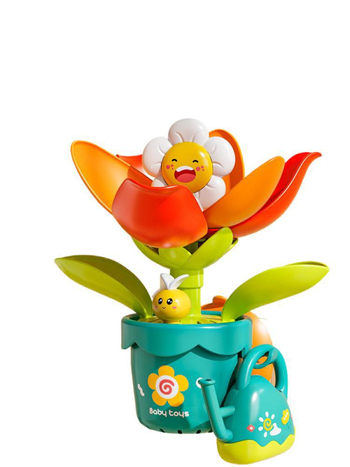 Bērnu ūdens ziedēšanas vannas rotaļlietas mazuļiem, dušas ūdens strūkla, mazuļi, zēni un meitenes, spēlējas ar ūdeni, mazi, vairumtirdzniecība