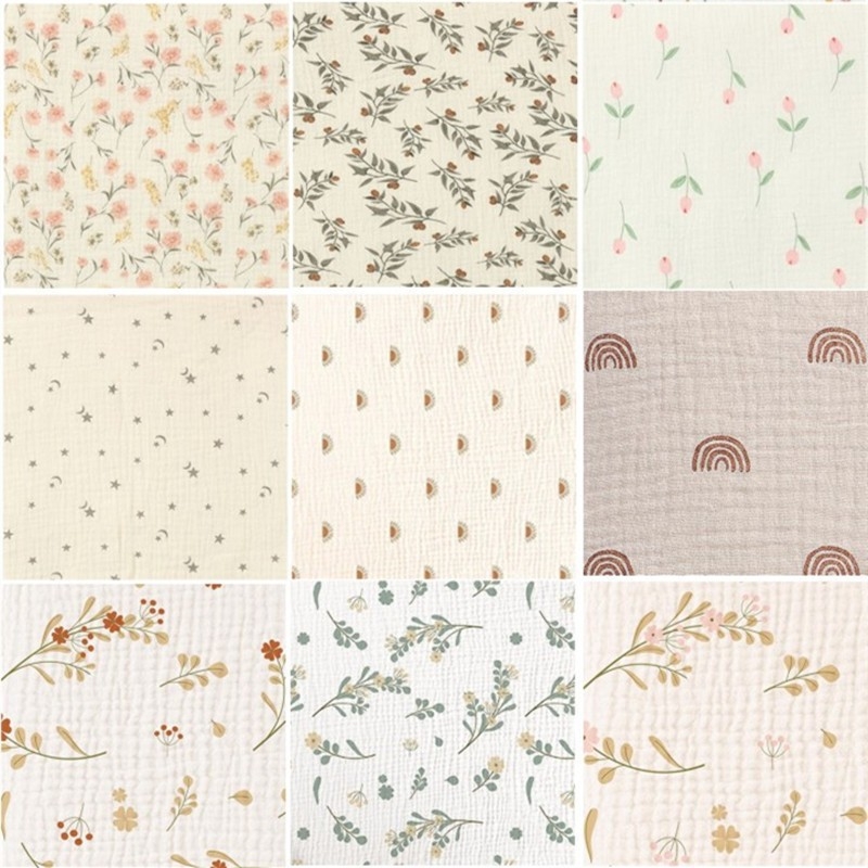 „Amazon“ šešių aukštų muslino kūdikio šaudymo skara, naujagimio nerijos kvadratinė skara, kūdikio odai draugiška vientisa spalva, veido skara