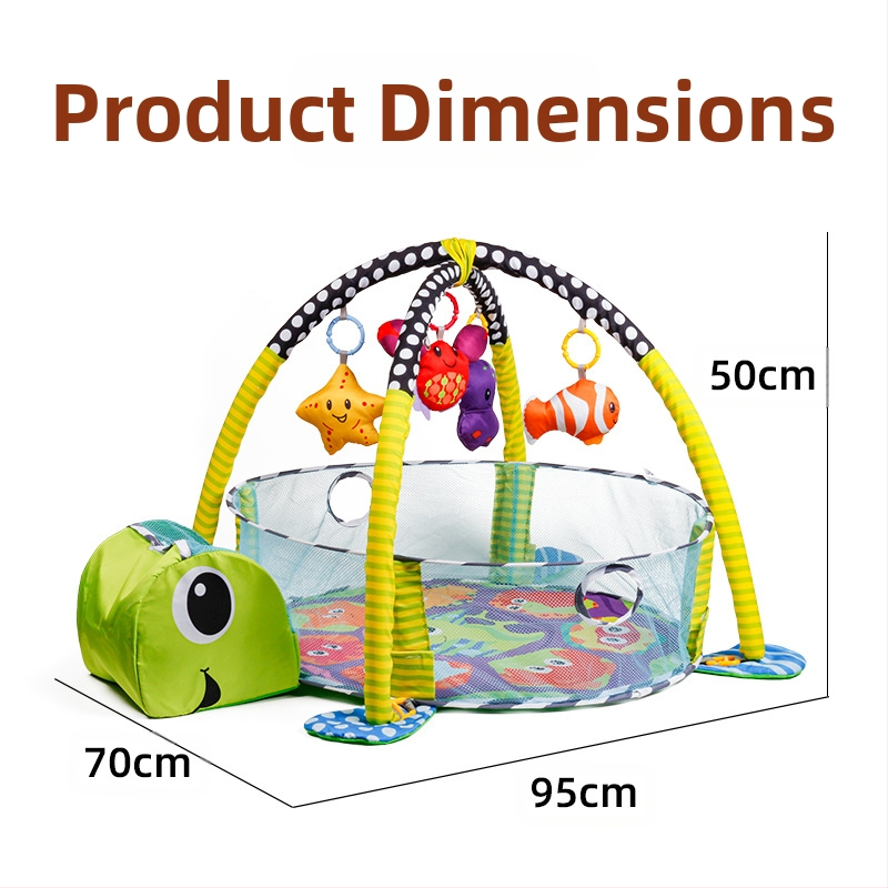 Трансгранична бебешка ограда, фитнес стойка, просветление за новородено бебе, ранно образование, океан, постелка за пълзене, топка, басейн, играчка, подарък