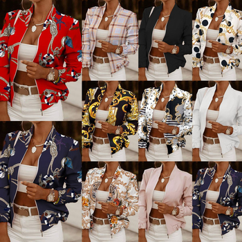 2021. aasta piiriülene kaubandus eBay Amazon Uus lukuga kaunistusega pikkade varrukatega kardiganmantel väike ülikond naistele