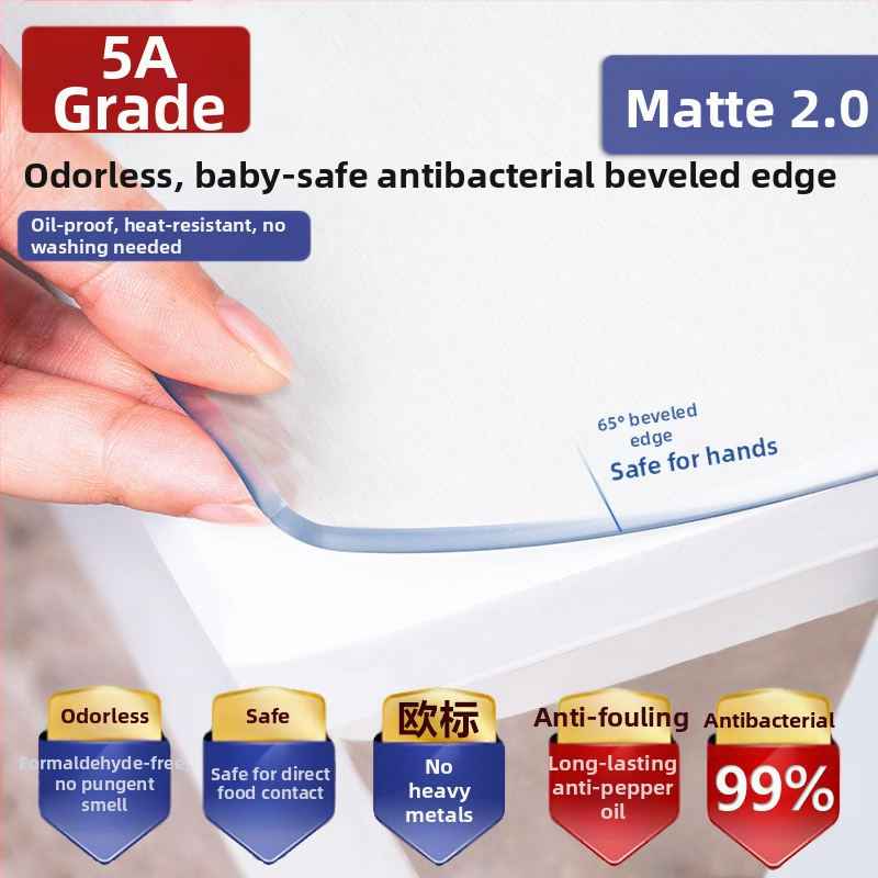 Veekindel ja õlikindel pesukindel läbipaistev paks kohvilaua alus, laua kaitsekile, pehmest plastist klaasist laudlina