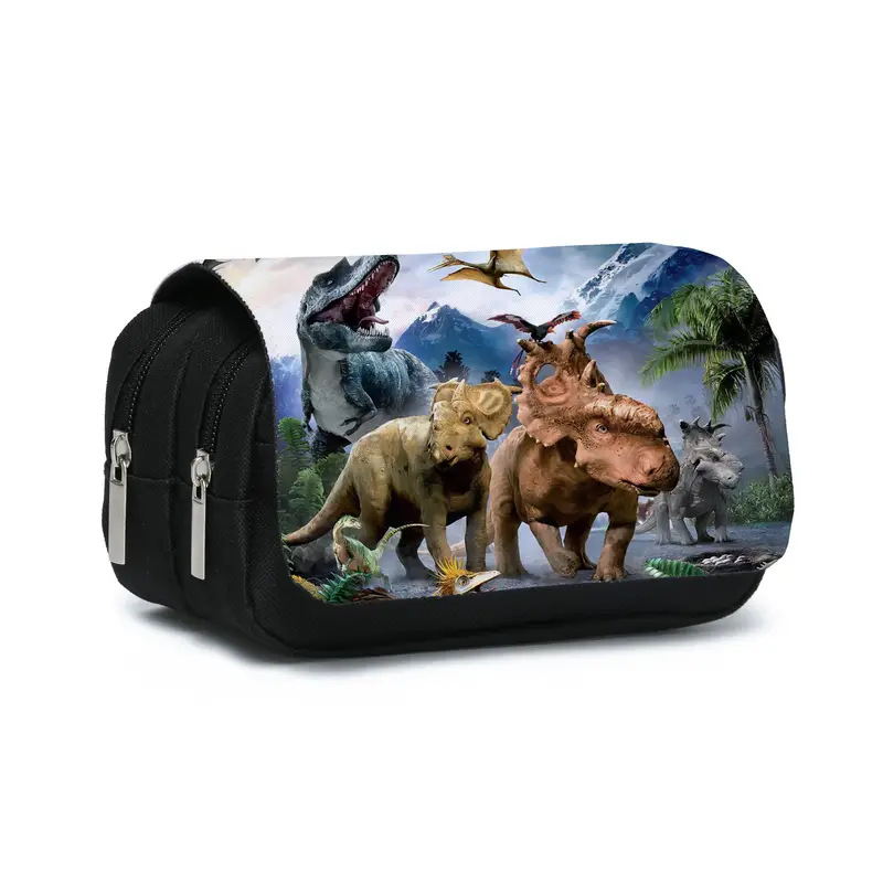 Tehase otsetarne kahekihiline pinal alg- ja keskkooliõpilastele lastele kahekihilise klapiga kaanega kirjatarvete koti jaoks kaardile trükkimiseks