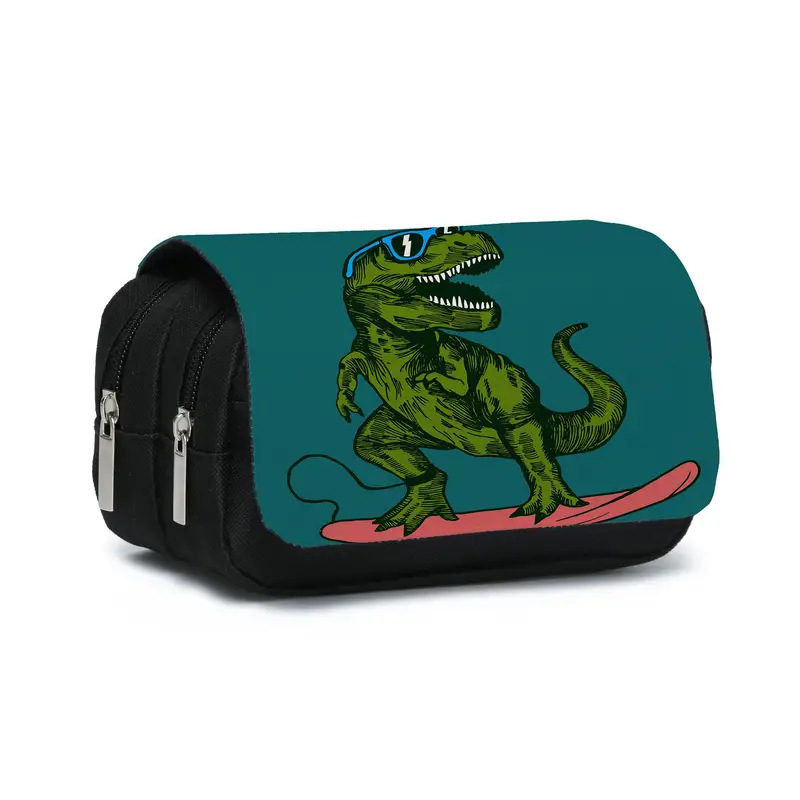 Tehase otsetarne kahekihiline pinal alg- ja keskkooliõpilastele lastele kahekihilise klapiga kaanega kirjatarvete koti jaoks kaardile trükkimiseks