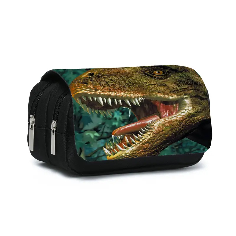 Tehase otsetarne kahekihiline pinal alg- ja keskkooliõpilastele lastele kahekihilise klapiga kaanega kirjatarvete koti jaoks kaardile trükkimiseks