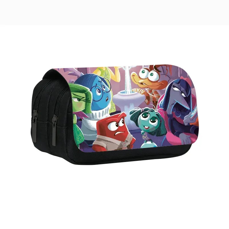 Tehase otsetarne kahekihiline pinal alg- ja keskkooliõpilastele lastele kahekihilise klapiga kaanega kirjatarvete koti jaoks kaardile trükkimiseks