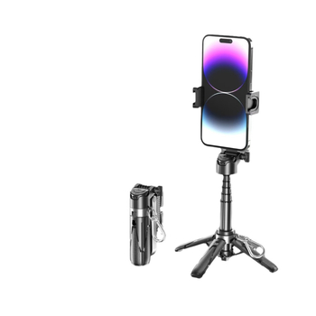 Tootja hulgimüük P15Mini P25T selfie-pulk mobiiltelefoni Bluetooth-magnetiline alus Vlogi video otseülekande statiiv