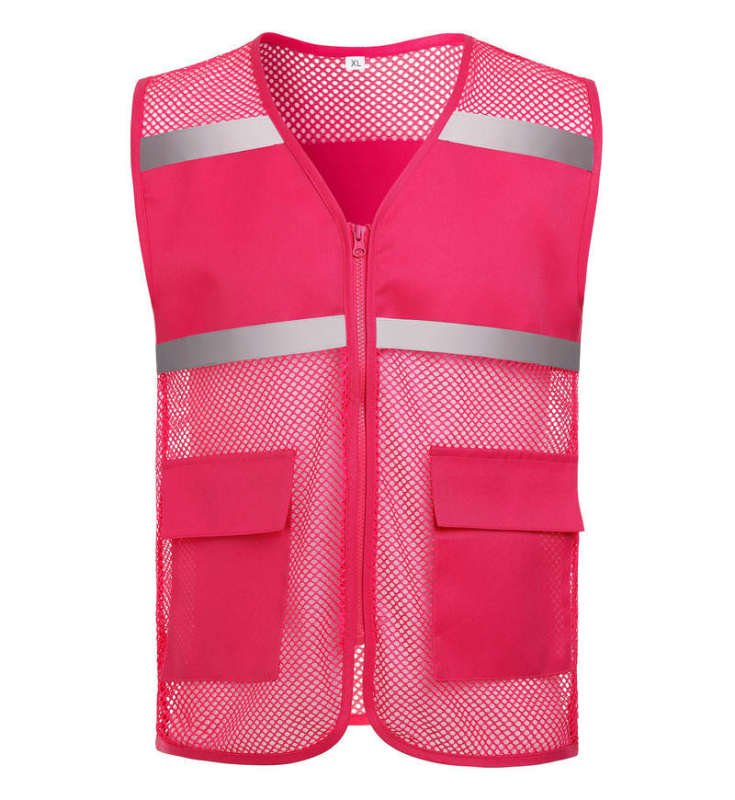 Helkurvest, rõivad, liiklus, ehitusplatsi ehitus, kollane vest, hingav sanitaartehniline töötaja, töö, meeste kohandatud trükitud logo