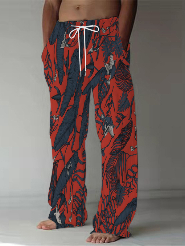 Lahedad trendikad uued piiriülesed meeste pingutusnööriga spordi-vabaajapüksid Amazoni piiriülese 3D-printimisega Euroopa ja Ameerika stiilis