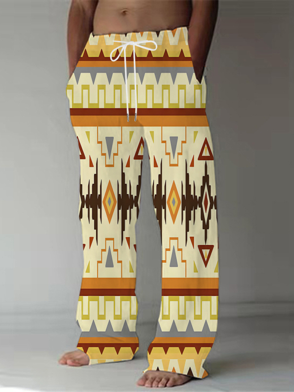 Lahedad trendikad uued piiriülesed meeste pingutusnööriga spordi-vabaajapüksid Amazoni piiriülese 3D-printimisega Euroopa ja Ameerika stiilis