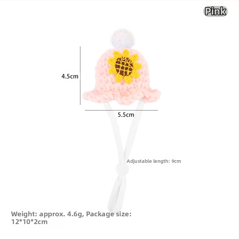 Mini merisea mütsi fotorekvisiidid, käsitööna valminud armas meekott, Cyruse müts, kuldse karu kootud hamstri müts