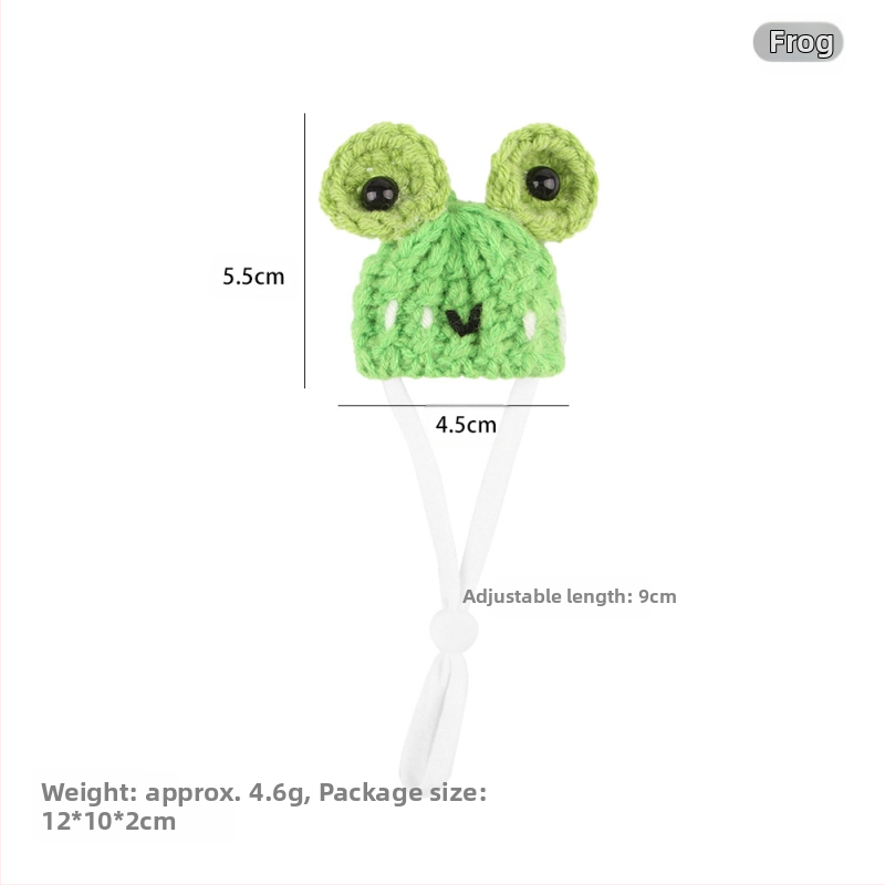 Mini merisea mütsi fotorekvisiidid, käsitööna valminud armas meekott, Cyruse müts, kuldse karu kootud hamstri müts