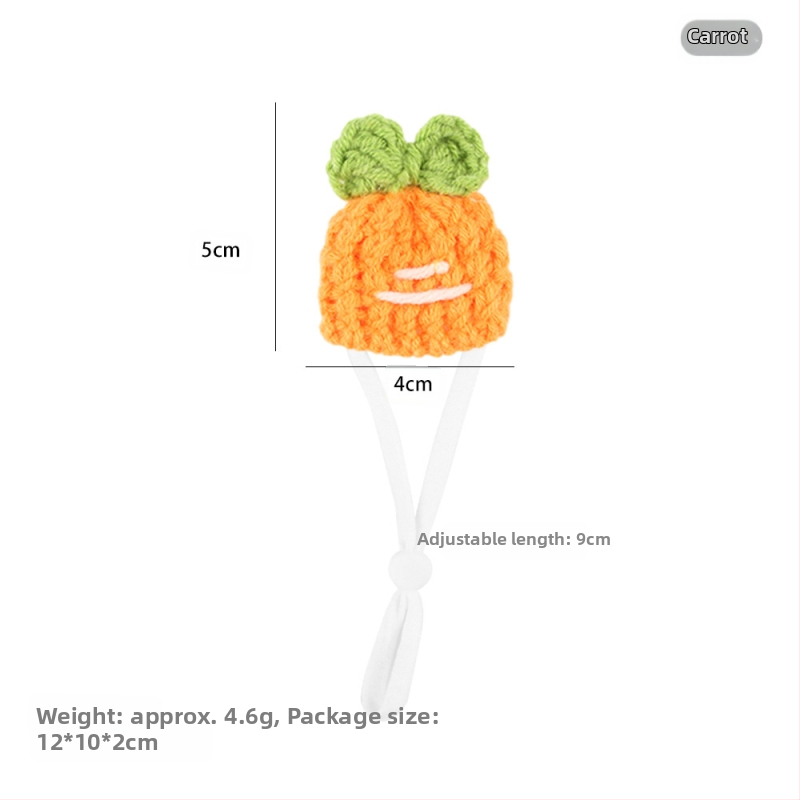 Mini merisea mütsi fotorekvisiidid, käsitööna valminud armas meekott, Cyruse müts, kuldse karu kootud hamstri müts