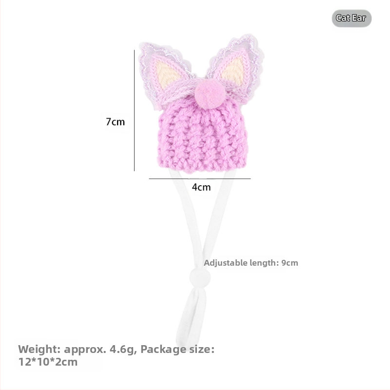 Mini merisea mütsi fotorekvisiidid, käsitööna valminud armas meekott, Cyruse müts, kuldse karu kootud hamstri müts