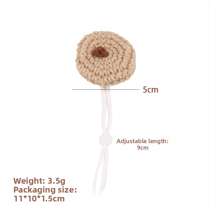 Mini merisea mütsi fotorekvisiidid, käsitööna valminud armas meekott, Cyruse müts, kuldse karu kootud hamstri müts