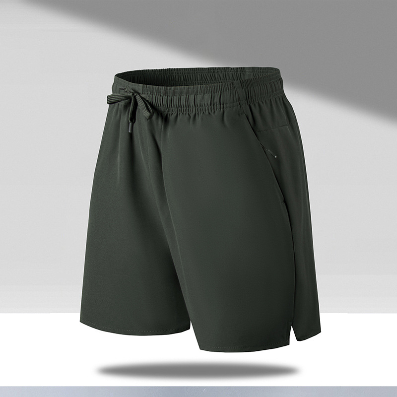 Meeste õhukesed piiriülesed kiiresti kuivavad lahtised lühikesed püksid, sportlikud vabaajapüksid, meeste õhukesed piiriülesed jääsiidist rannapüksid, suured püksid