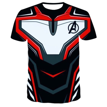 Piiriülene Avengers: EndGame Avengers 4 EndGame Quantum Battle lühikeste varrukatega T-särk 3D
