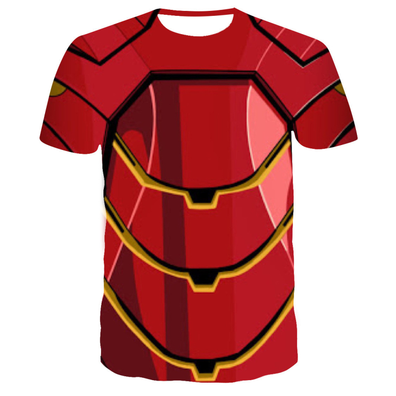 Piiriülene Avengers: EndGame Avengers 4 EndGame Quantum Battle lühikeste varrukatega T-särk 3D