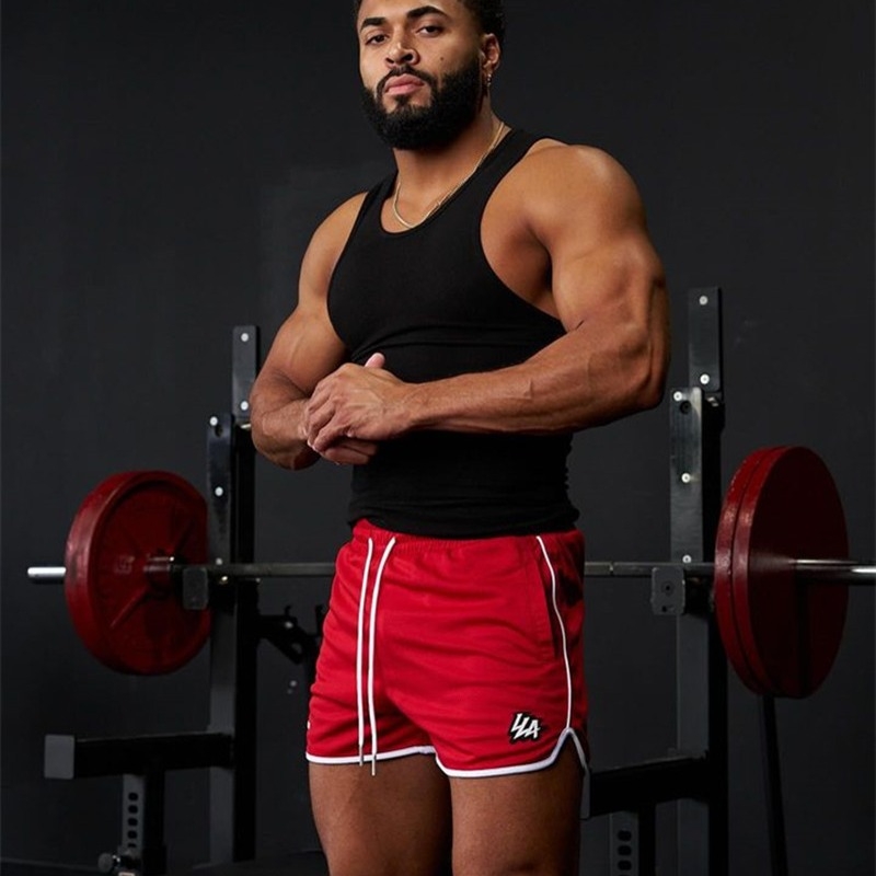 YOUNGLA uued hingavad fitness-lihaste vabaaja spordipüksid, kiirelt kuivavad püksid, suvised treeningpüksid rannas