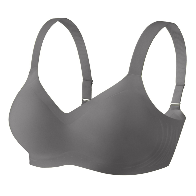 Γυναικείο αθλητικό σουτιέν με δαντέλα, μακρύ, μεγάλο στήθος, χωρίς ατσάλι, εσώρουχο χωρίς ίχνη, για μεγάλα μεγέθη, χωρίς ίχνη
