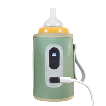 Bērnu pudeles termosa komplekts bērniem Universāls āra pārnēsājams termostatisks piena sildītājs USB bērnu mājas apkures komplekts pārrobežu