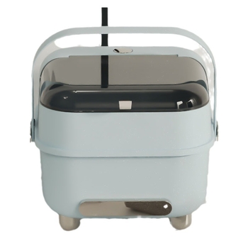 2025 Νέο προϊόν Οικιακά επιτραπέζια σκεύη για μωρά, οργανωτής μπουκαλιών, υλικό για κατοικίδια, ανθεκτικό στη σκόνη και με αποστράγγιση νερού, κουτί αποθήκευσης μπουκαλιών