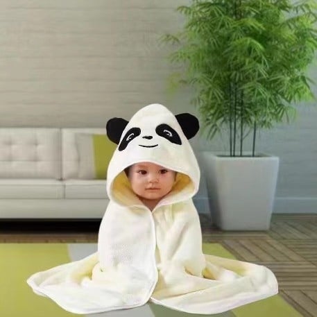 Kūdikio rankšluostis su danga naujagimiui, vaikiškas rankšluostis, sugeriantis, šiltas, koralų vilnos kepurė, nespyruoklinis