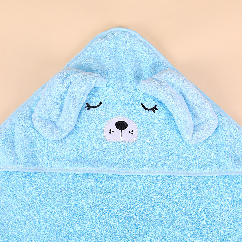 Beebikattega vannirätik, vastsündinu tekk, laste vannirätik, imav, soe, korallfliisist müts, löögikindel