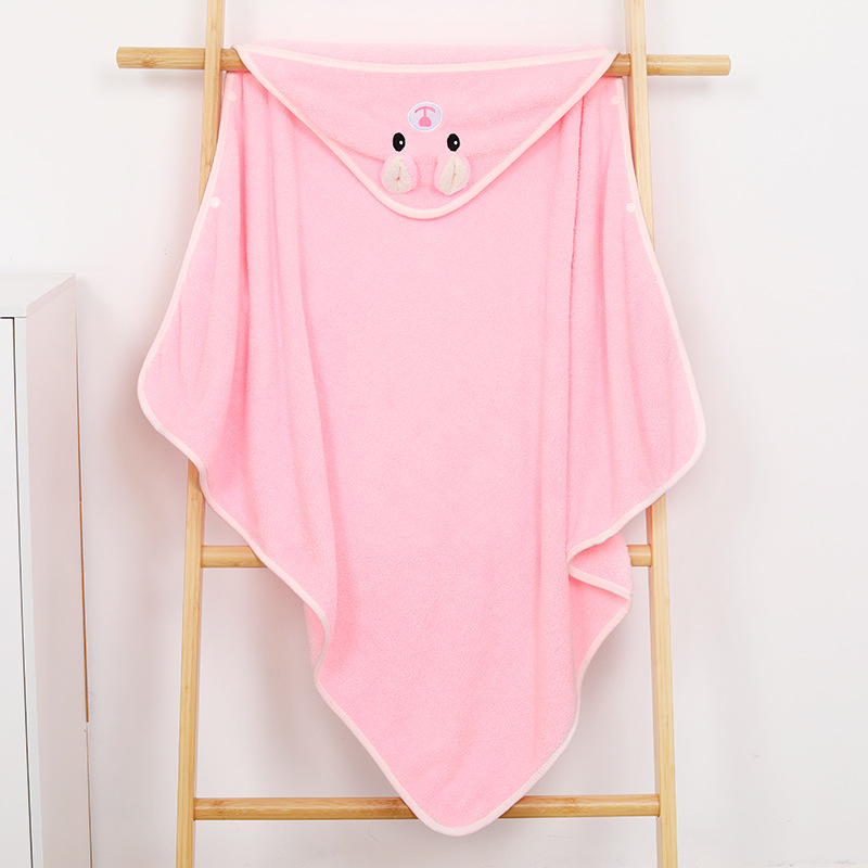 Kūdikio rankšluostis su danga naujagimiui, vaikiškas rankšluostis, sugeriantis, šiltas, koralų vilnos kepurė, nespyruoklinis