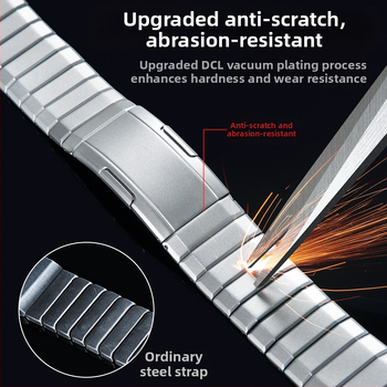 Κατάλληλο για ρολόι Huawei Gt5/Pro με κράμα τιτανίου, λουράκι από καθαρό τιτάνιο για Gt4/Watch5/4/6, επαγγελματικό στυλ.