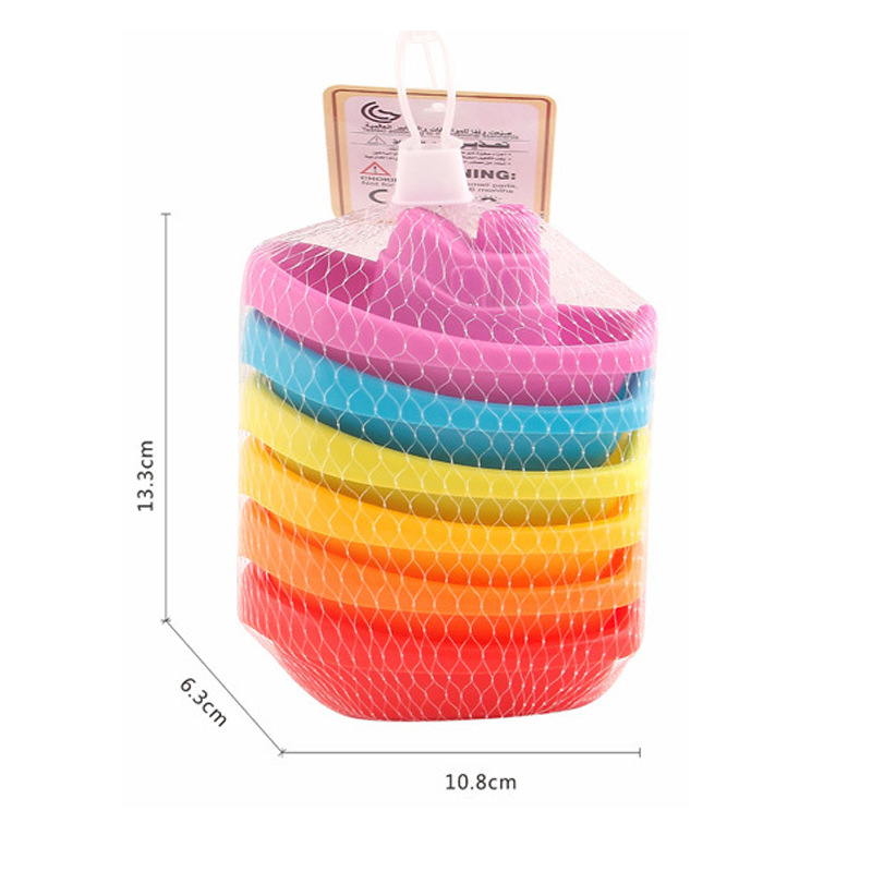 Bērnu krāsaina sakrauta krūze, krāsaina kognitīvi sakrauta krūze, mazuļa izglītojoša agrīnā izglītība, mazuļa praktiskas smadzeņu rotaļlietas