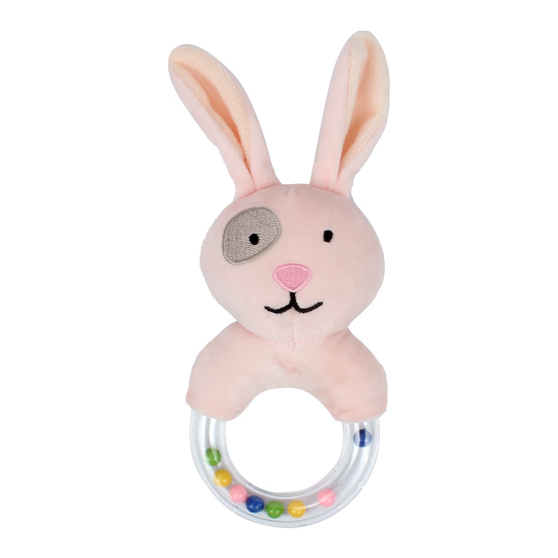 BBSKY mielas animacinis guminis rankos žiedas gyvūnas paršelis vienaragis permatomas rankos žiedas ankstyvojo ugdymo barškutis žaislas