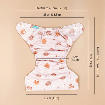 Tarpvalstybinis „AliExpress“ karšto pardavimo kūdikių vandeniui atsparus audinio vystyklas, plaunamas kūdikio treniruočių kelnės, sauskelnės