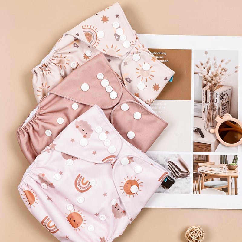 Pārrobežu AliExpress karstās pārdošanas ūdensizturīgs bērnu autiņbiksīšu audums, mazgājams bērnu treniņu autiņbiksīšu audums